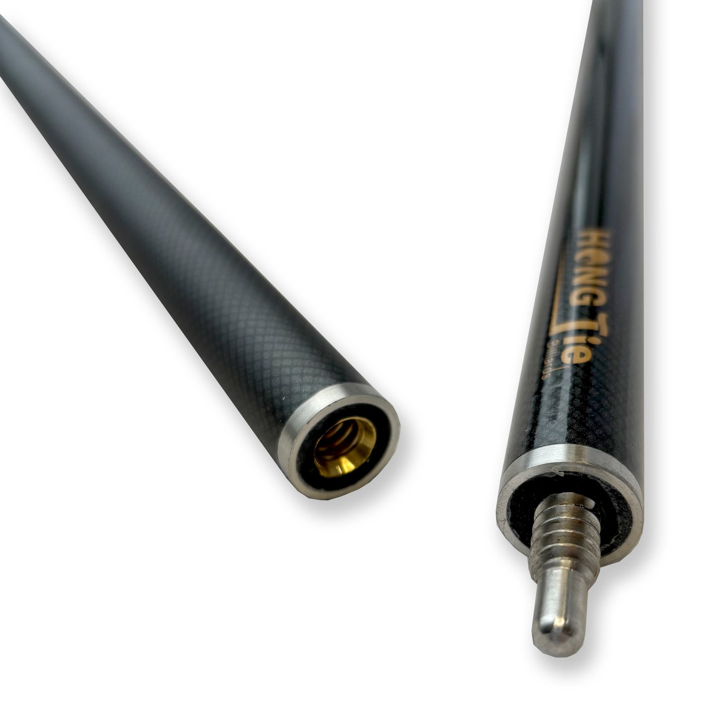 1/2 Joint 57" Inch 10mm Tip Carbon Fiberglass Pool Cue
