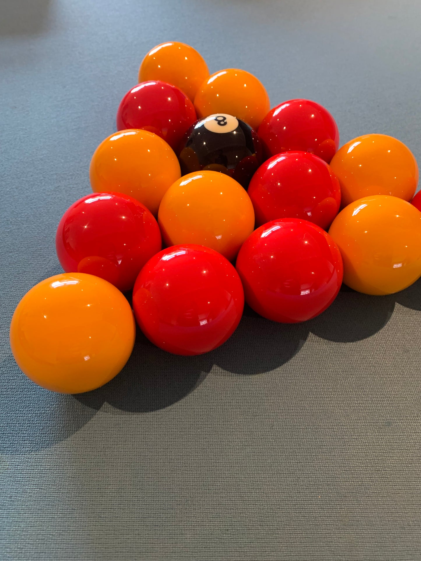 Aramith Premier Pool Balls - 2" Red & Yellow
