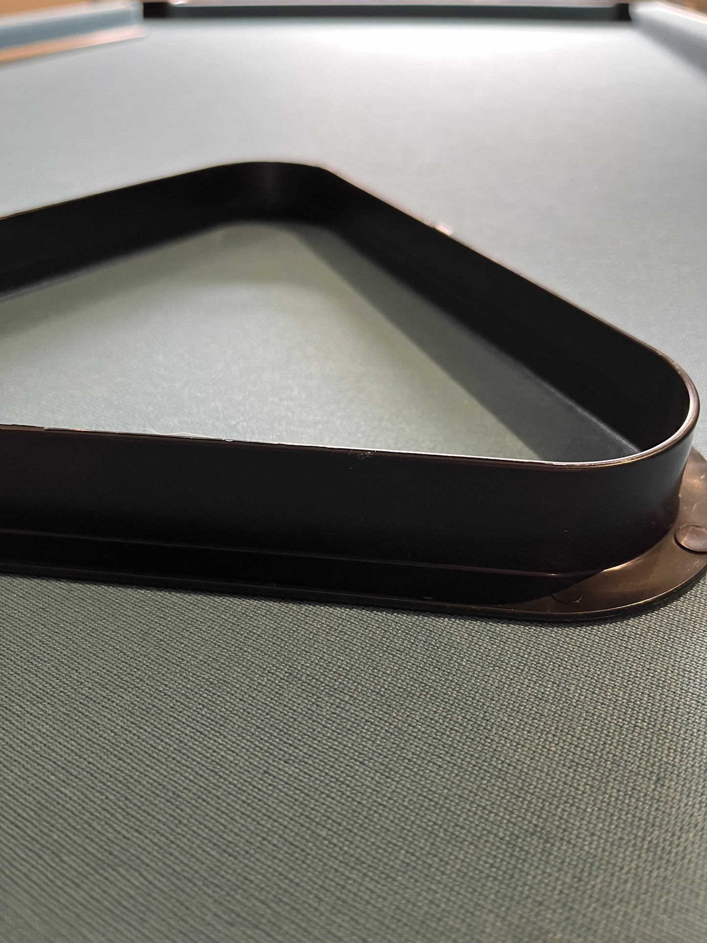 2" Inch 15 Ball Black Plastic Triangle