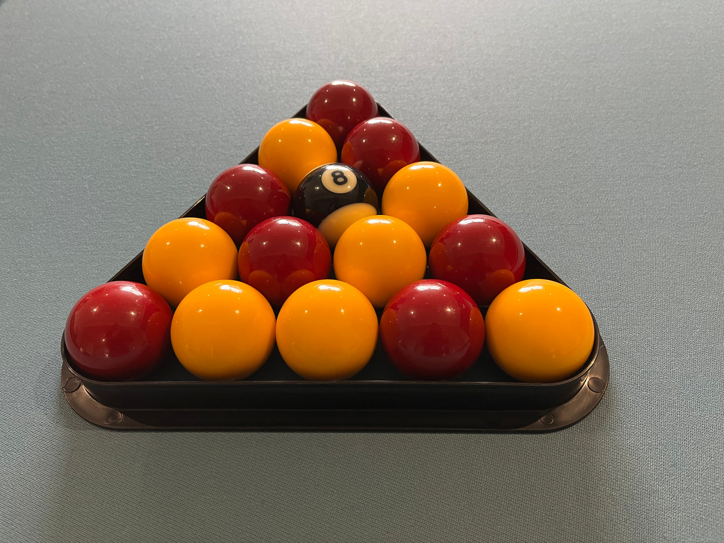 2" Inch 15 Ball Black Plastic Triangle