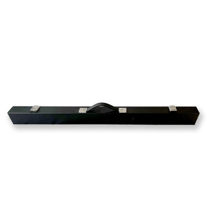 Hard Black Cue Case For 57" 2 piece 1/2 Pool & Snooker Cue