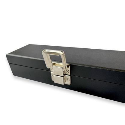 Hard Black Cue Case For 57" 2 piece 1/2 Pool & Snooker Cue