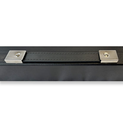 Hard Black Cue Case For 57" 2 piece 1/2 Pool & Snooker Cue