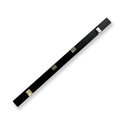 Hard Black Cue Case For 57" 2 piece 1/2 Pool & Snooker Cue