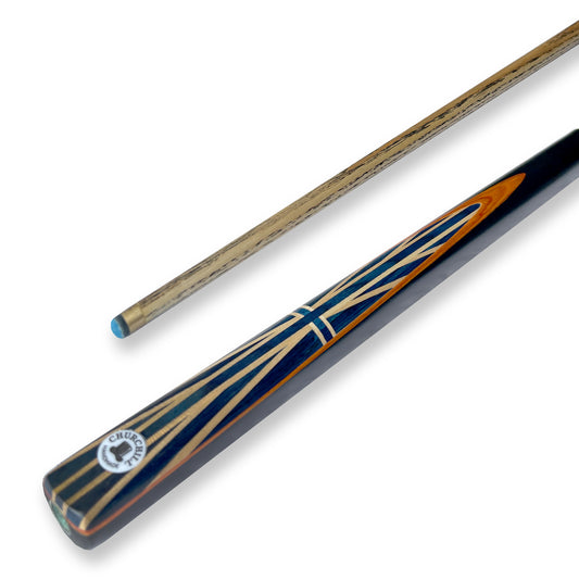 CHURCHILL 3/4 Joint Orange Edition 57" Inch 9mm Tip Ash Cue