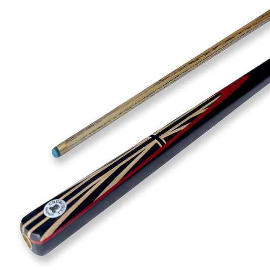 CHURCHILL 3/4 Joint Red Edition 57" Inch 9mm Tip Ash Cue