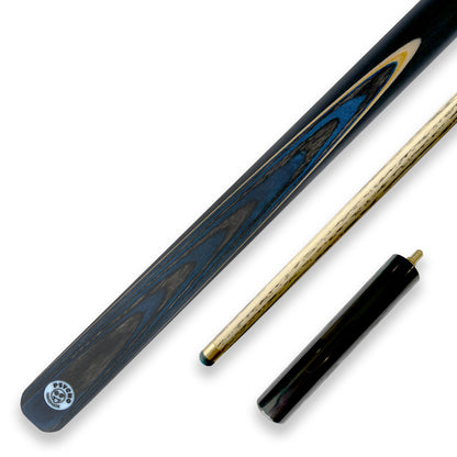 PSYCHO Cue & Tube Case Bundle 3/4 Joint Blue Edition 57" Inch 9.5mm Tip Ash Cue