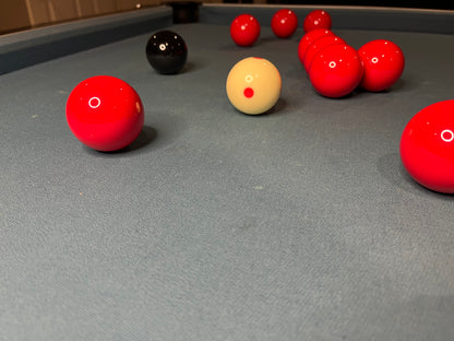 Aramith 2″ Snooker Balls 10 Red Set + Pro Cup Cue Ball